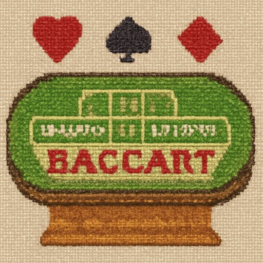 5KBD Baccarat Table